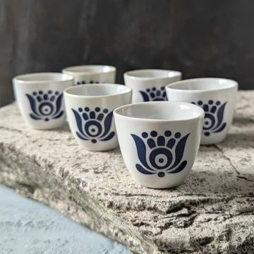 Alföldi Porcelán pálinkás készlet