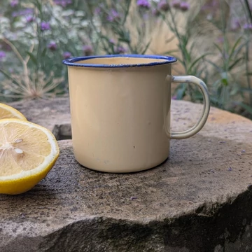 Vintage zománcozott bögre