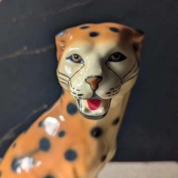 Vintage gepárd figura