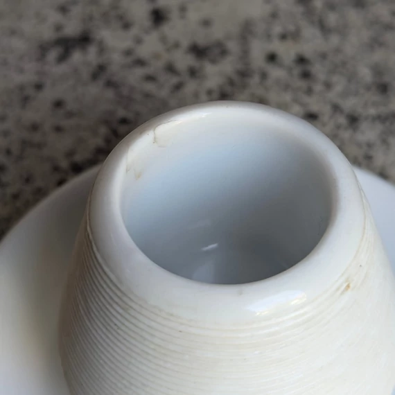 Porcelán gyufatartó és gyújtó (jelzéssel)