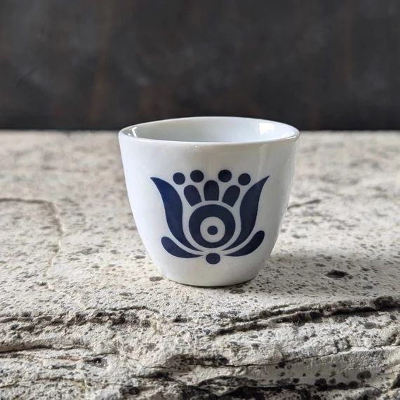 Alföldi Porcelán pálinkás butella poharakkal