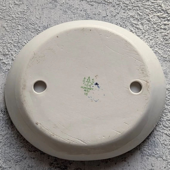 Hollóházi porcelán tálka