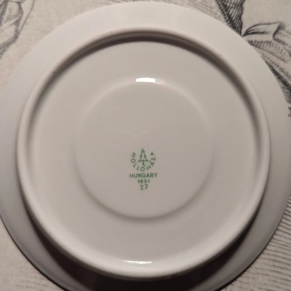 Hollóházi porcelán készlet kávézáshoz