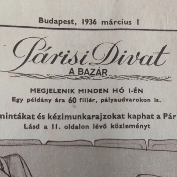 Párisi divat 1936. március 1