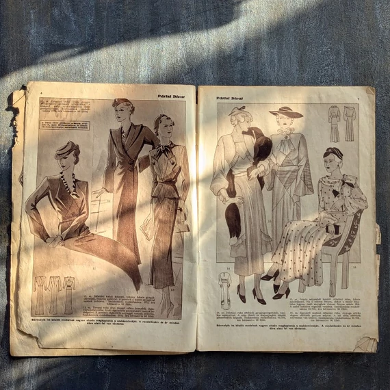 Párisi divat 1936. március 1