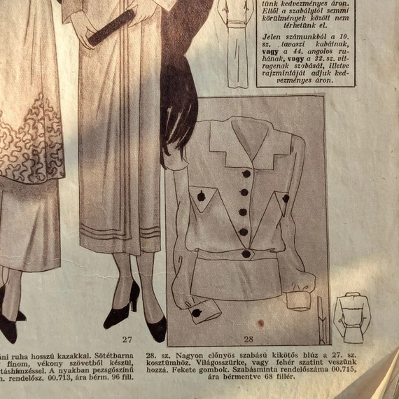 Párisi divat 1936. március 1