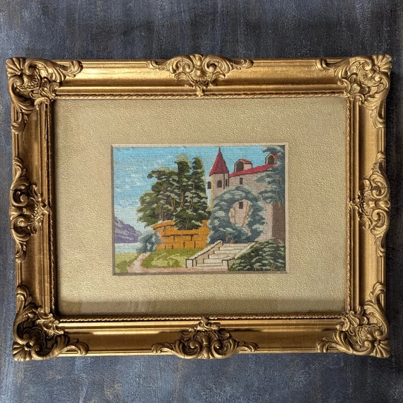 Gobelin kép blondel keretben