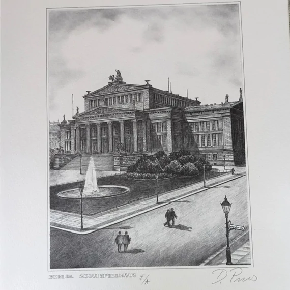 Nyomtatott grafikák - Berlin (Danuta Prus)