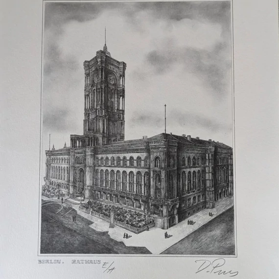 Nyomtatott grafikák - Berlin (Danuta Prus)