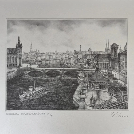 Nyomtatott grafikák - Berlin (Danuta Prus)