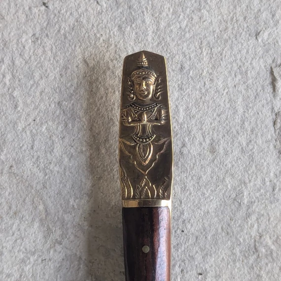 Buddha dombormintás levélbontó kés