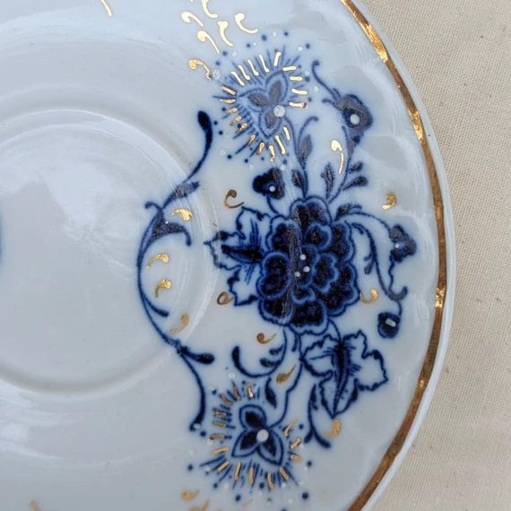 JRJS Cluj kobaltkék mintás porcelán készlet