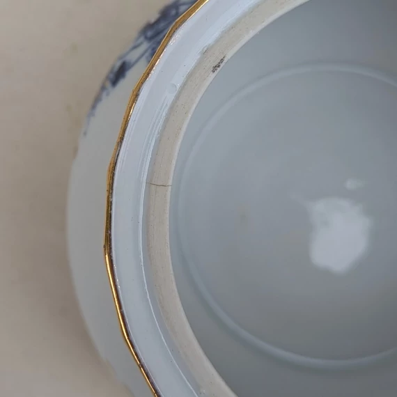 JRJS Cluj kobaltkék mintás porcelán készlet