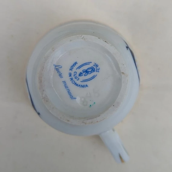 JRJS Cluj kobaltkék mintás porcelán készlet