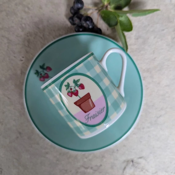 GUY DEGRENNE porcelán kávés szett