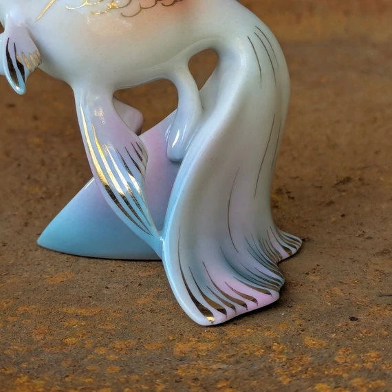 Hollóházi porcelán hal