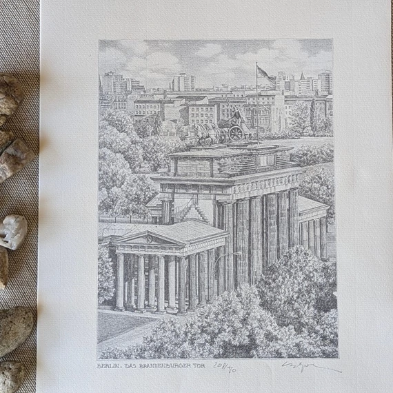 Nyomtatott grafikák - Berlin (Barbara Hohmann)