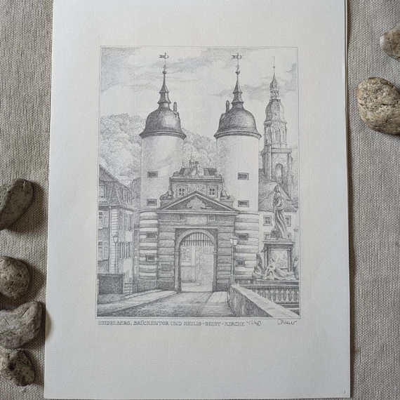 Nyomtatott grafikák - Heidelberg (Irene Blömer, 452/480)