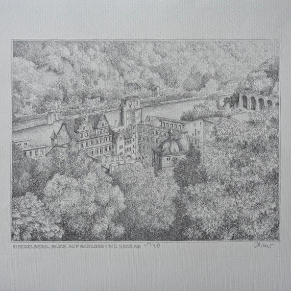 Nyomtatott grafikák - Heidelberg (Irene Blömer, 452/480)