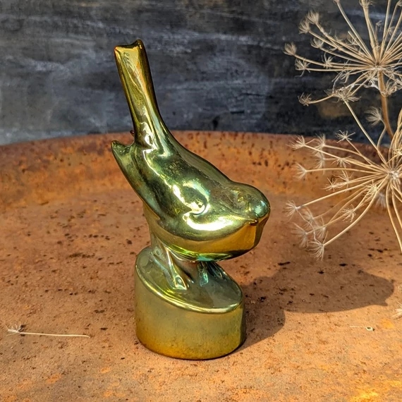 Zsolnay eozin mázas madárka