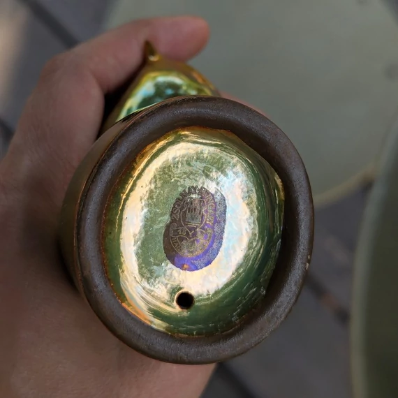 Zsolnay eozin mázas madárka