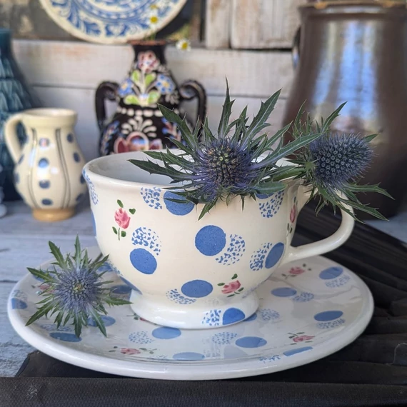 LAURA ASHLEY tányér és bögre