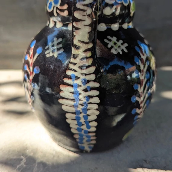 Vásárhelyi kerámia füles váza