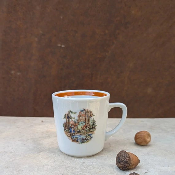 KAHLA porcelán bögre A békakirály mesemintával