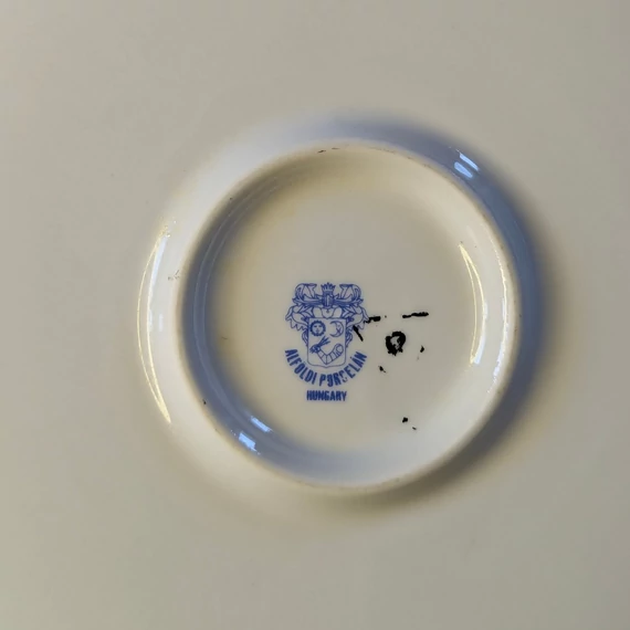 Alföldi Porcelán kínáló tányér - tulipános
