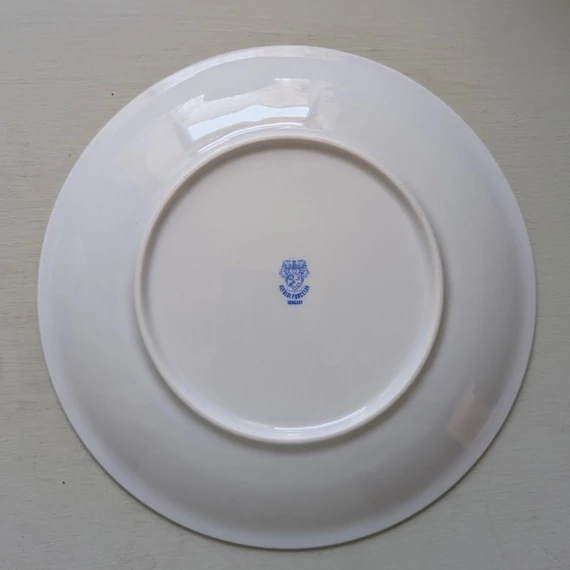 Pipacsos Alföldi Porcelán mélytányér 