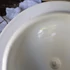 Régi porcelán leveses tál