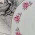 Porcelán kávéskészlet rózsa díszítéssel