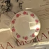 Porcelán kávéskészlet rózsa díszítéssel