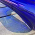 Murano sommerso kobaltkék színű üvegváza