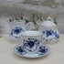 JRJS Cluj kobaltkék mintás porcelán készlet
