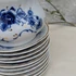 JRJS Cluj kobaltkék mintás porcelán készlet