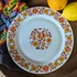 Alföldi Porcelán népi motívumos tányér