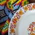 Alföldi Porcelán népi motívumos tányér