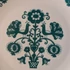 Alföldi Porcelán zöld pávás tányér szett - 3 db