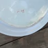 Szamóca mintás antik porcelán fedő