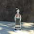 Hollóházi porcelán népviseletes figura