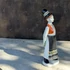 Hollóházi porcelán népviseletes figura