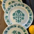 Alföldi Porcelán zöld pávás tányér szett - 3 db