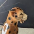 Vintage kerámia gepárd figura