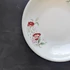 Pipacsos Alföldi Porcelán mélytányér 